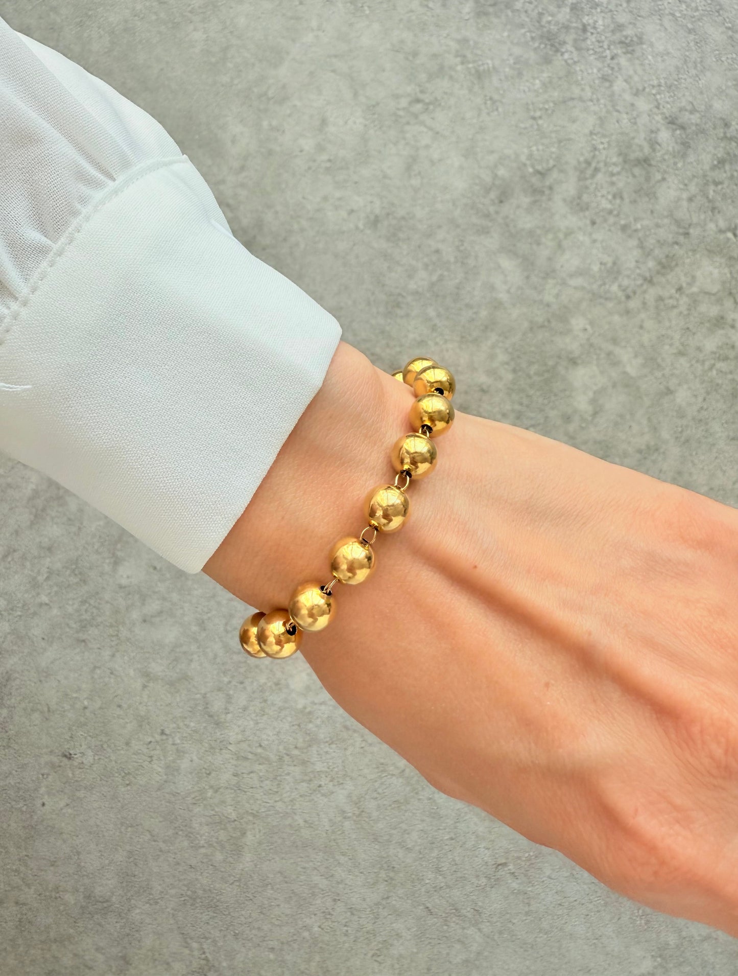 Golden Orbit bracelet