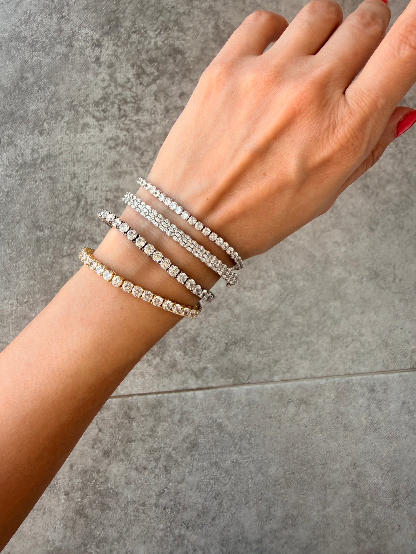Classic Zirconia Tennis Bracelet