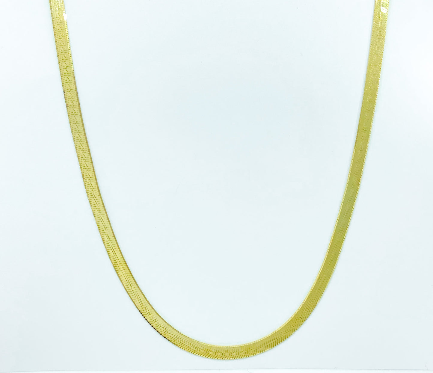 Herringbone chain necklace