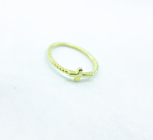 Tiny Cross Ring