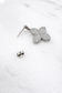 Floral Pavé Drop Earrings with Cubic Zirconia