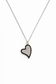 Pavé Heart Pendant Necklace