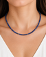 14k Gold Classic Lapis Lazuli Necklace