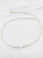 Oval pearl necklace