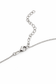 Five-Stone Halo Cubic Zirconia Necklace
