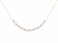 14k Gold Accent Pearl Necklace