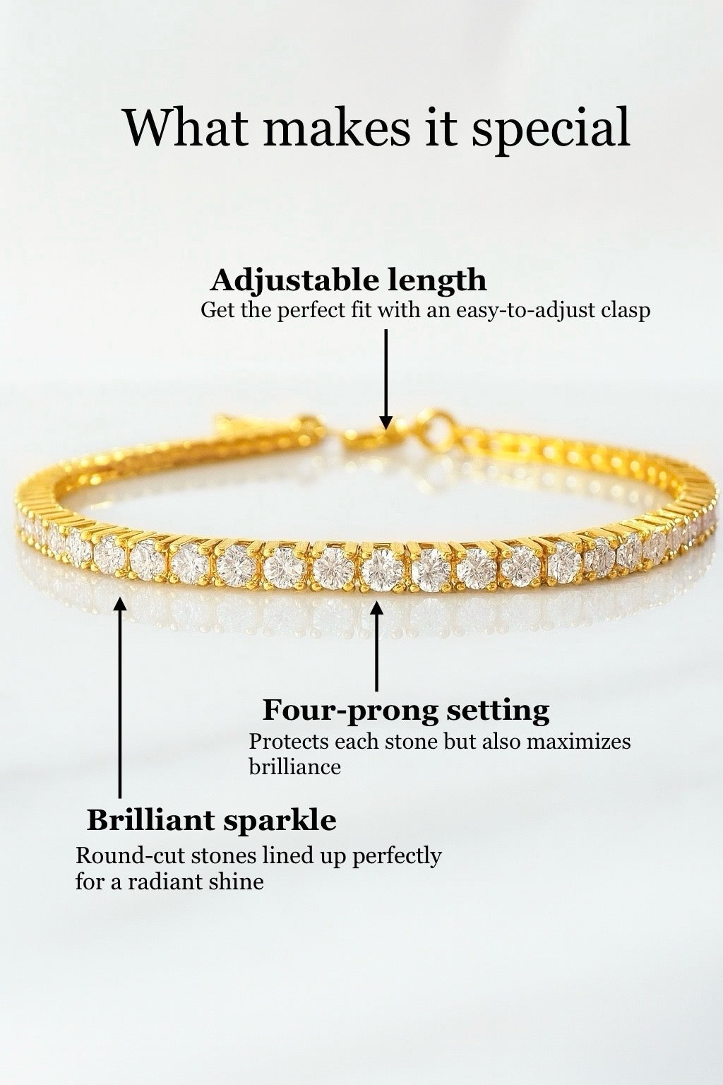 Classic Brilliant Tennis bracelet