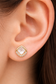Ivory Glow Stud Earrings