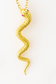 Tiny snake necklace