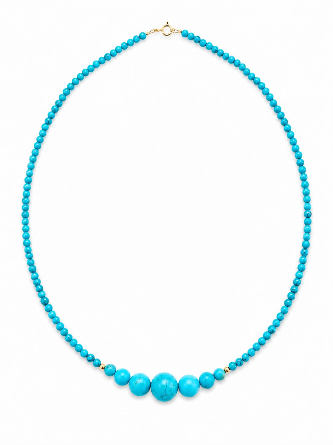 Graduated Turquoise Necklace