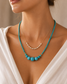 Graduated Turquoise Necklace