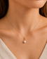 14K Yellow Gold Japanese Akoya Pearl Pendant