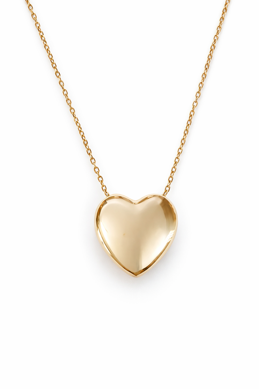Shiny Heart Pendant necklace