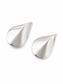 Sculpted Teardrop Stud Earrings