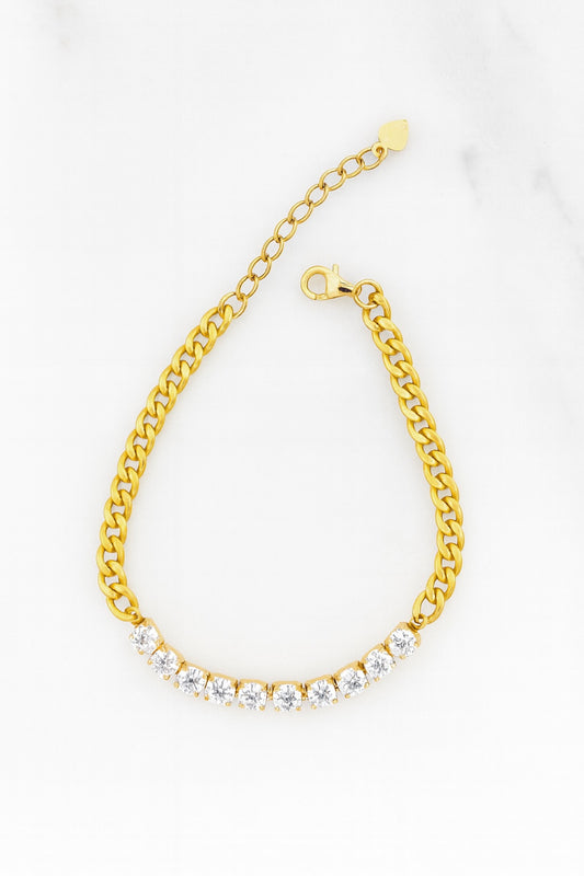 Sparkly chain bracelet