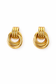 Interlocking Ring Drop Earrings