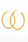 Twisted rope hoops