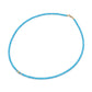 14K Gold & Baby Blue Agate Necklace