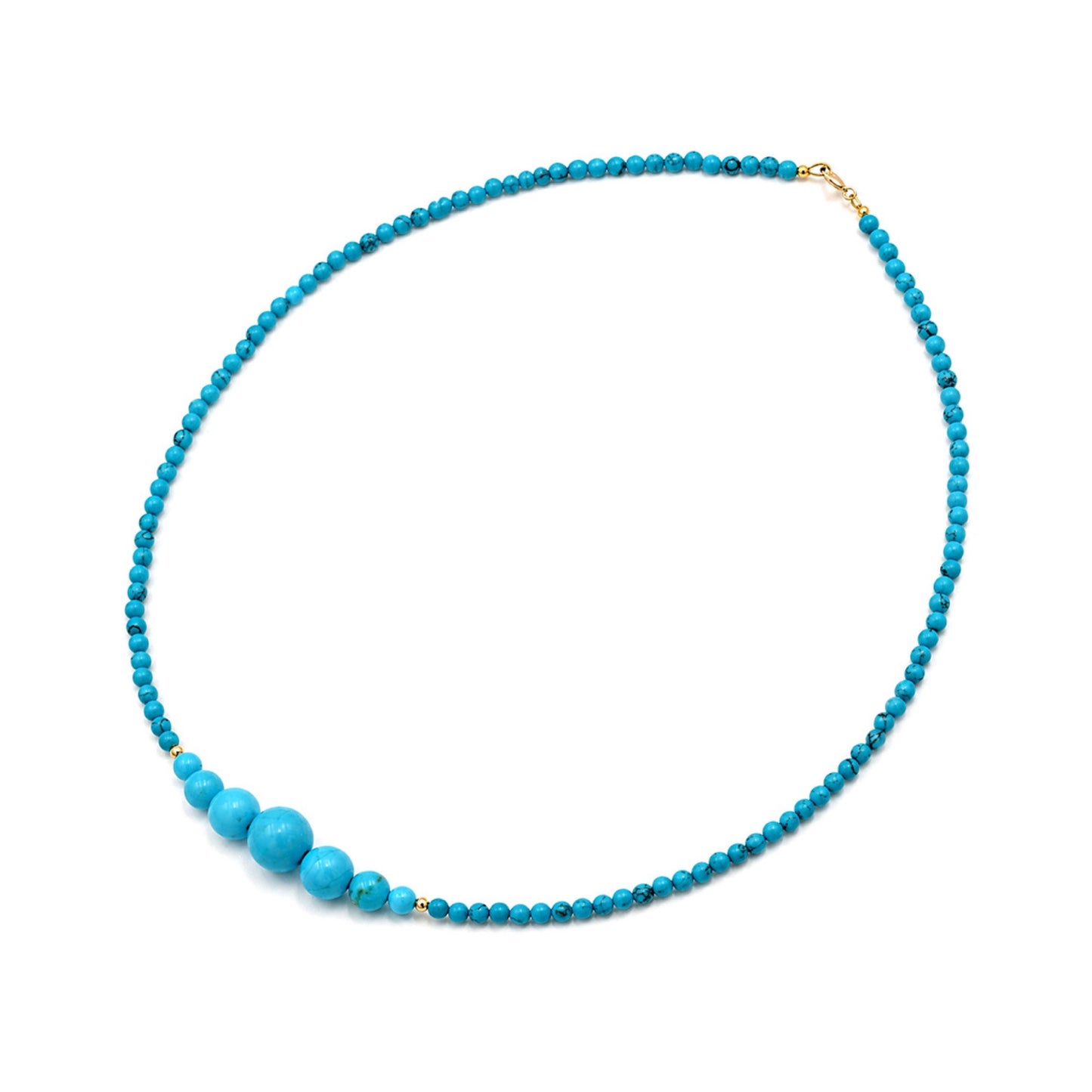 Graduated Turquoise Necklace