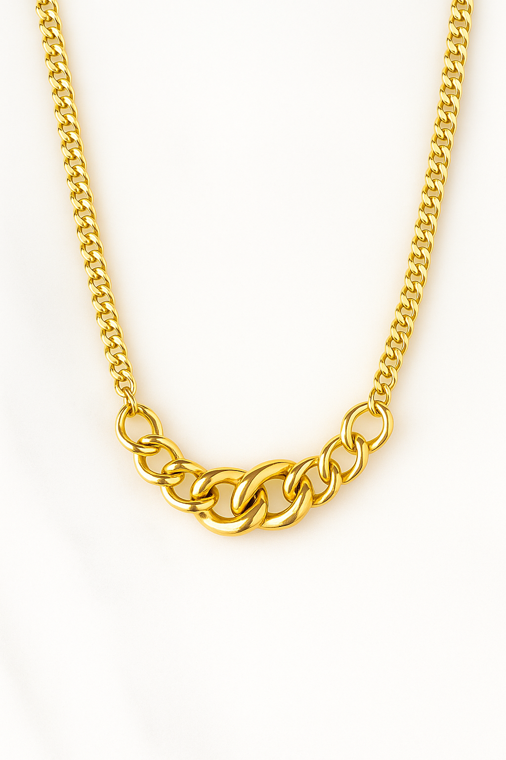 Link chain necklace