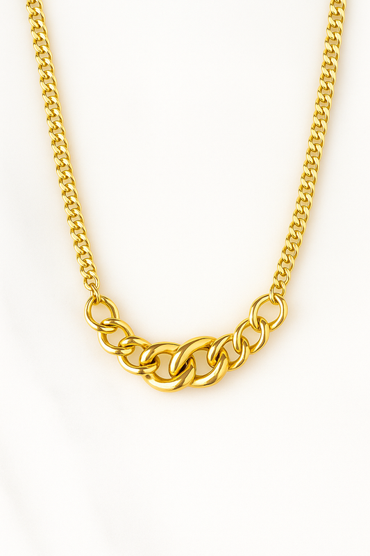 Link chain necklace