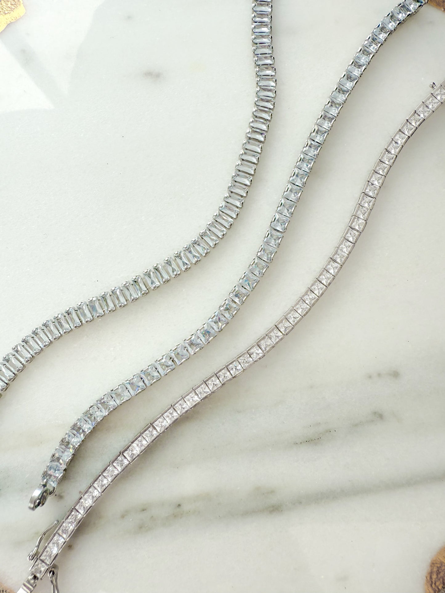 Brilliant tennis bracelet