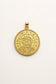 Double-Sided Constantine Coin & Holy Mary Pendant