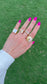 Celeste Mother of Pearl Signet Ring