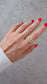 Cuban link ring
