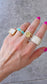 Celeste Mother of Pearl Signet Ring