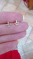 9K Yellow Gold Sparkling Crown Stud Earrings