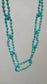 14k Gold Turquoise Link Necklace