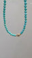 14k Gold Turquoise Necklace with Shiva Shell