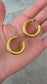 Chunky Triple Hoop Earrings
