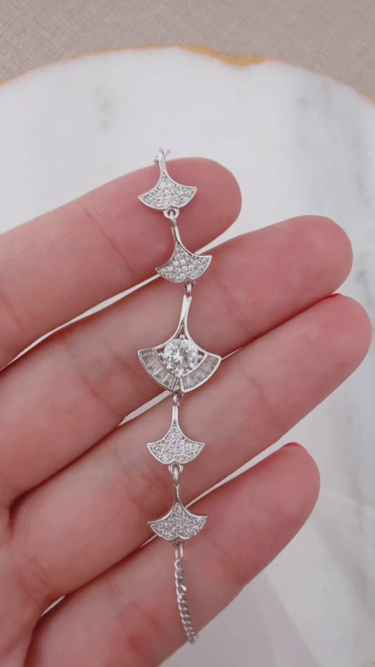 Blooming Ginkgo bracelet