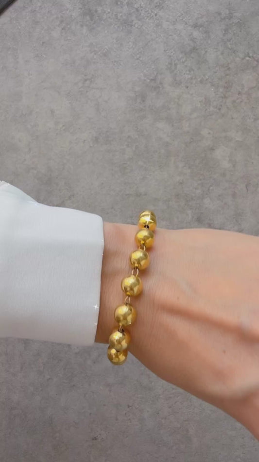 Golden Orbit bracelet