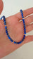14k Gold Classic Lapis Lazuli Necklace