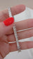 Channel-set Cubic Zirconia Tennis Bracelet