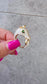 Emerald Gaze Horse Ring
