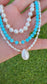 14k Gold Drop Pearl Necklace