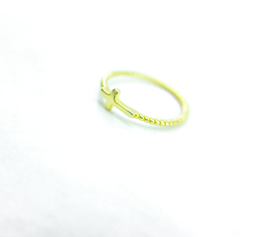 Tiny Cross Ring