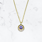 Eye pendant necklace