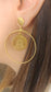 Constantine Vintage Gold Hoops